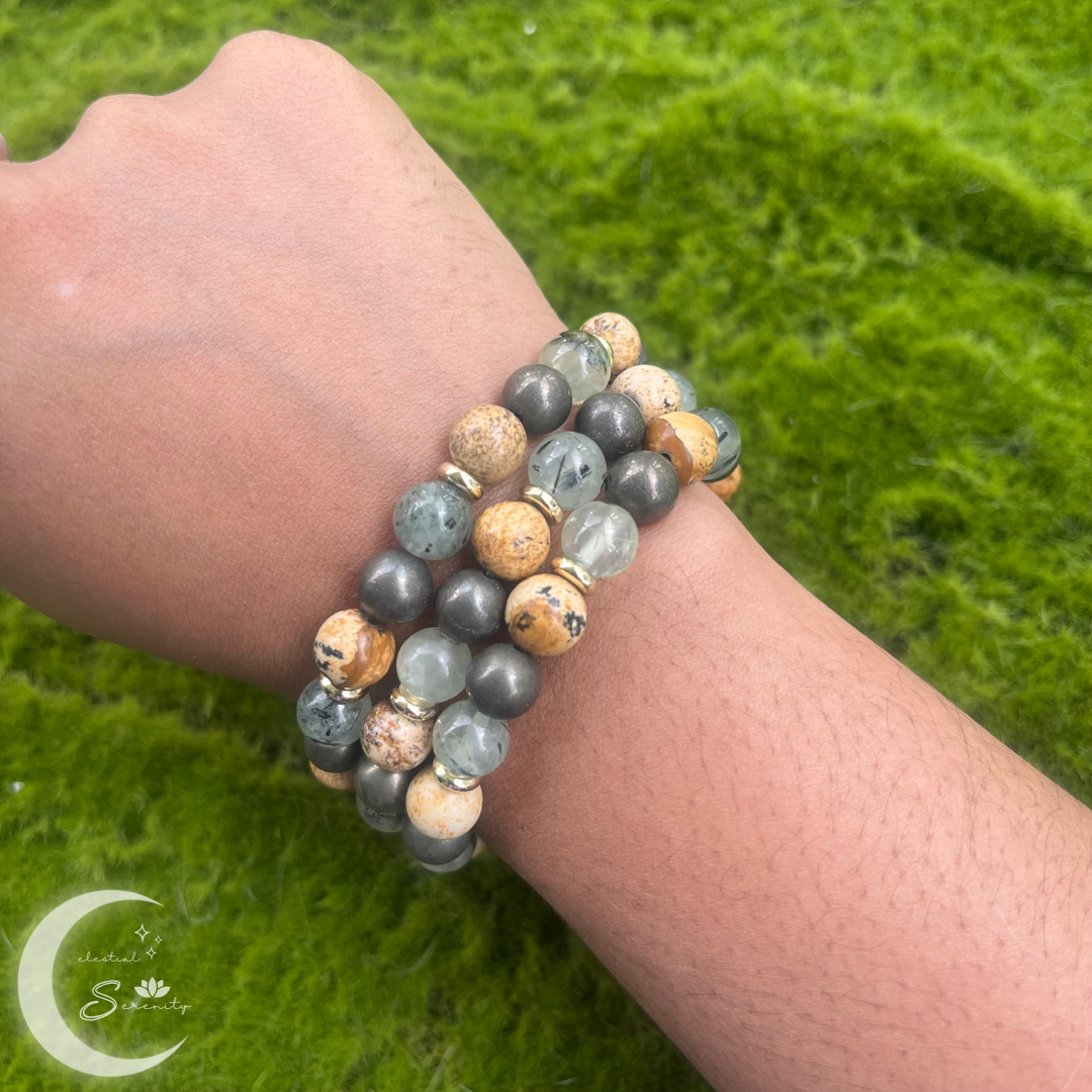 Avatar: the Last Airbender Inspired - Earth Kingdom Bracelet